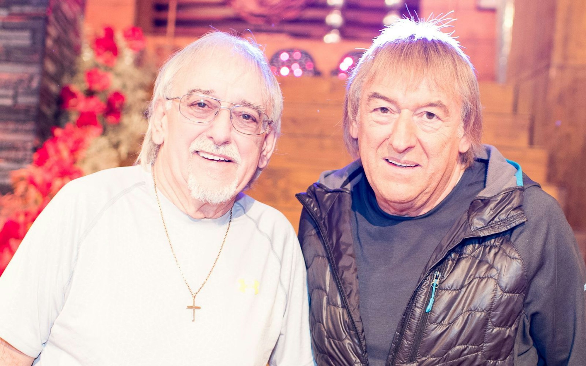 Karl-Heinz (links) und Bernd Ulrich bilden seit 55 Jahren das Schlagerduo Die Amigos. (Bild: Getty Images / Michael Gruber)
