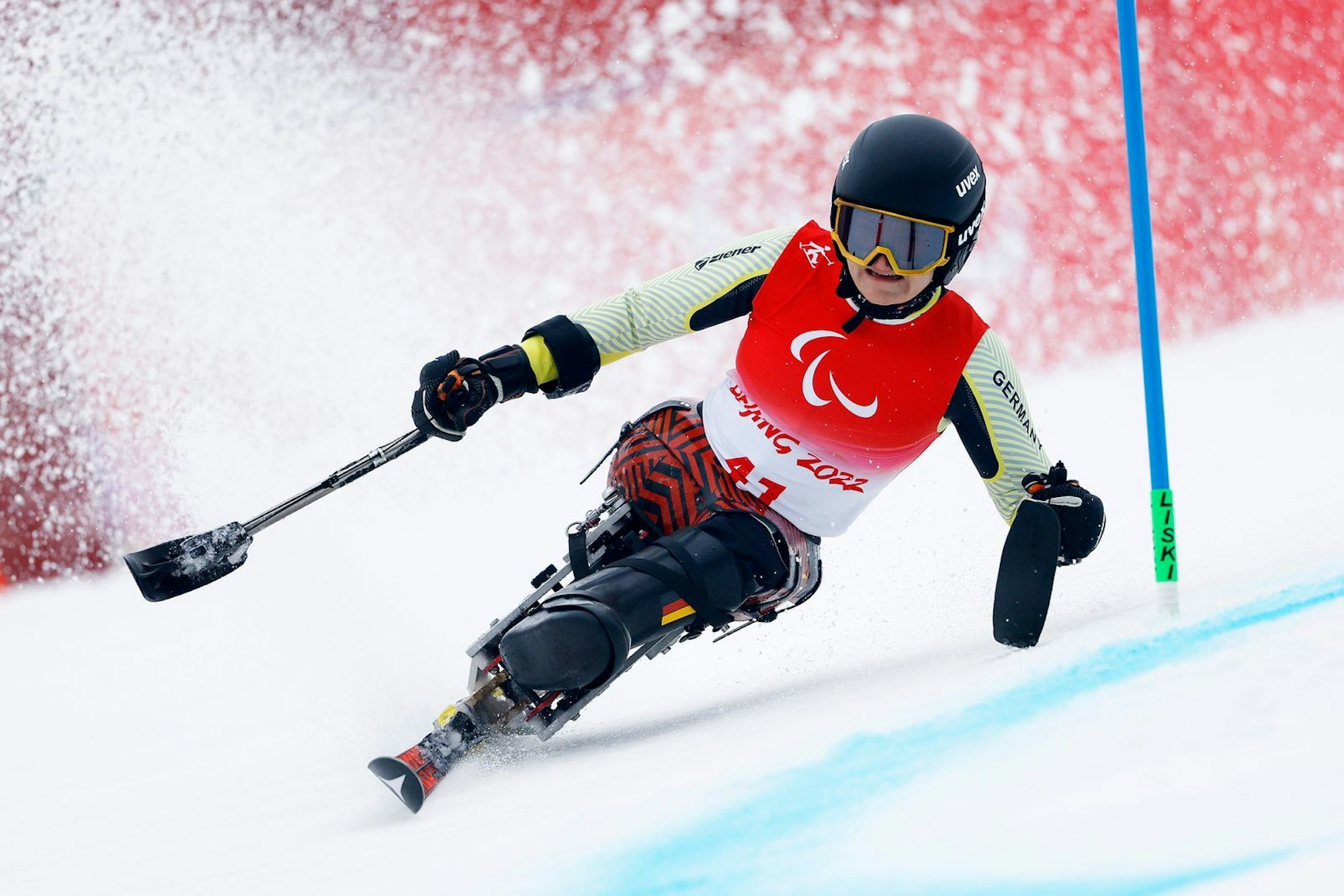 Anna-Lena Forster, hier bei den Paralympics in Peking, zählt auch in diesem Jahr zu den deutschen paralympischen Medaillenhoffnungen. (Bild: 2022 Getty Images/Christian Petersen)