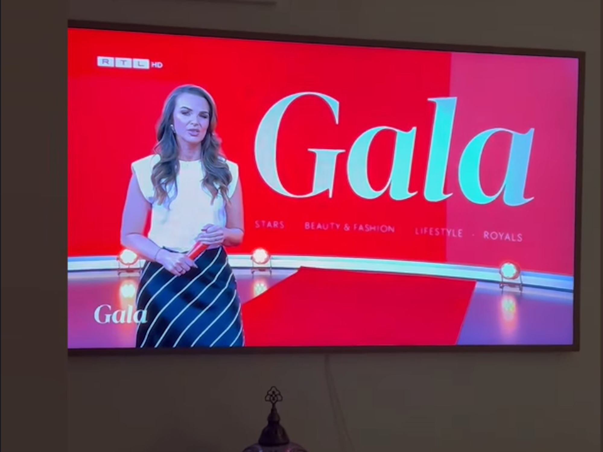 Die letzte Ausgabe des Lifestyle-Magazins "Gala" lief am Samstag im TV mit Moderatorin Annika Lau.