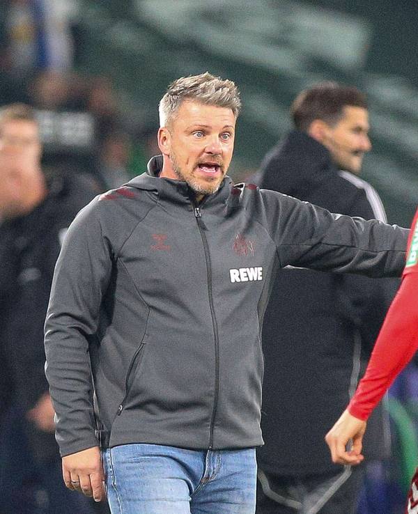 Klar im Umgang miteinander: Trainer Lukas Kwasniok und Said El Mala.