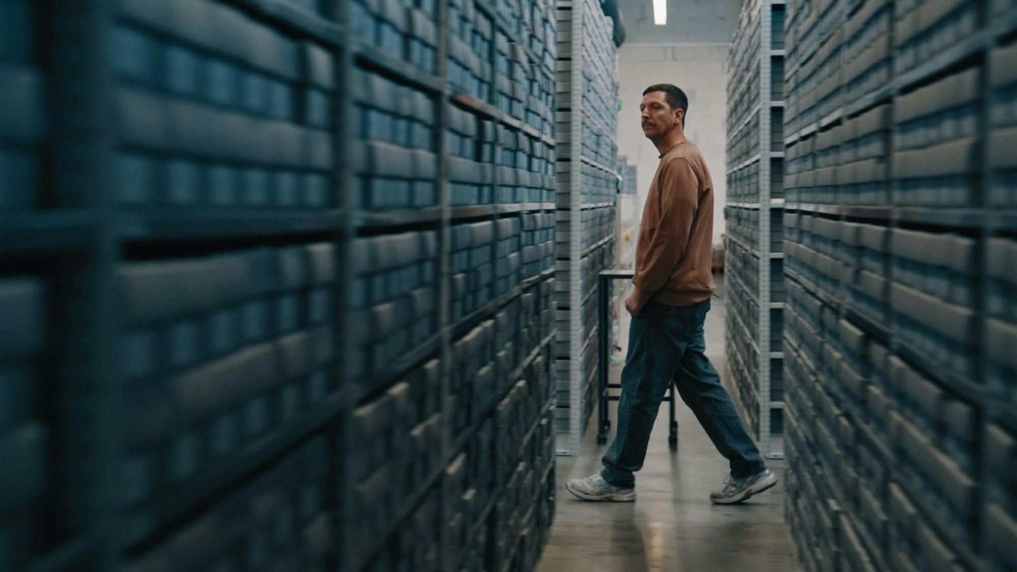 Reporter Thilo Mischke geht in den Arolsen Archives, dem größten Archiv über Opfer und Überlebende des Nationalsozialismus, auf Recherche. (Bild: ZDF/ Fabian Beyer)