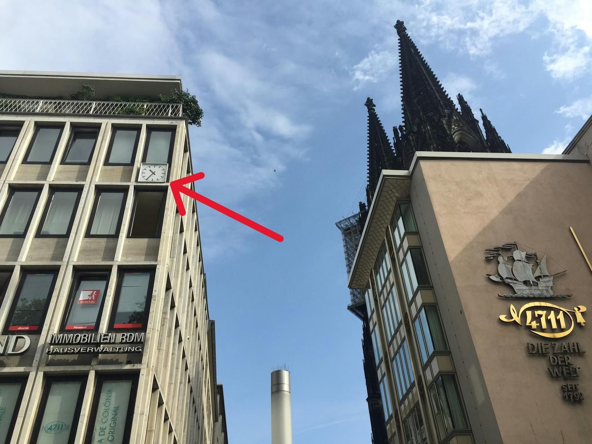 Gebäude am Wallrafplatz in Köln