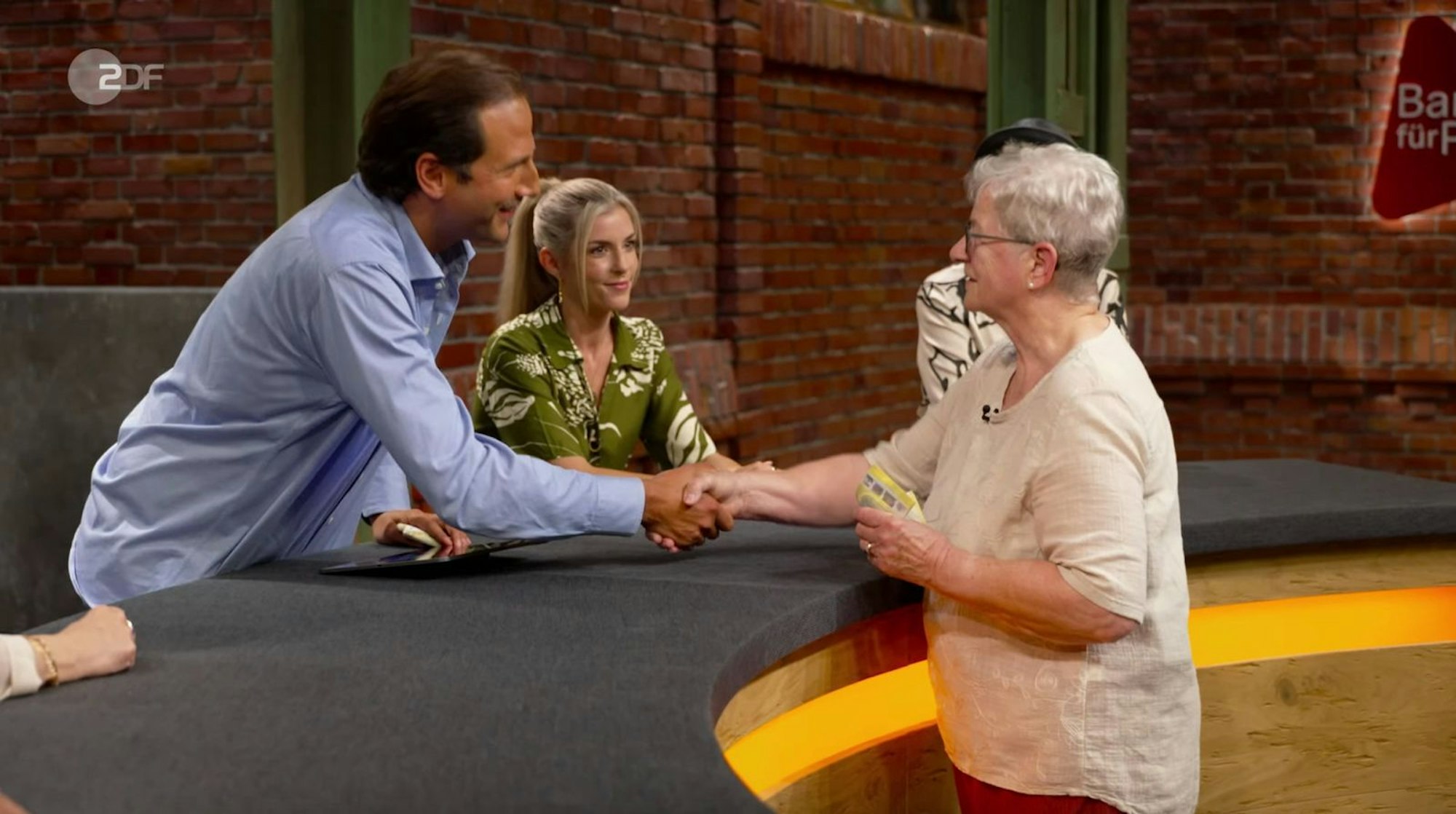 Julian Schmitz-Avila zeigte sich unbeirrbar: „Ich will neue Märkte erschließen.“ (Bild: ZDF)