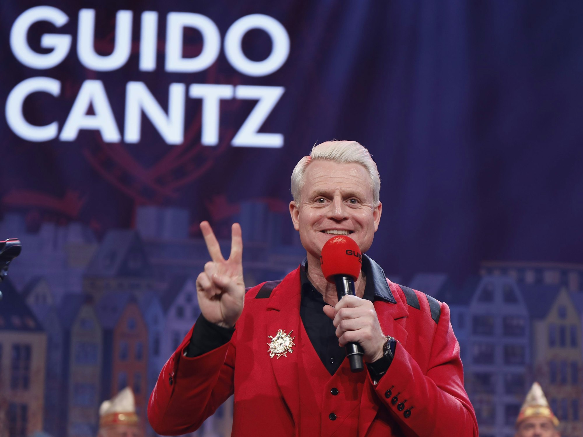 Guido Cantz bei einem Auftritt im Kölner Karneval.