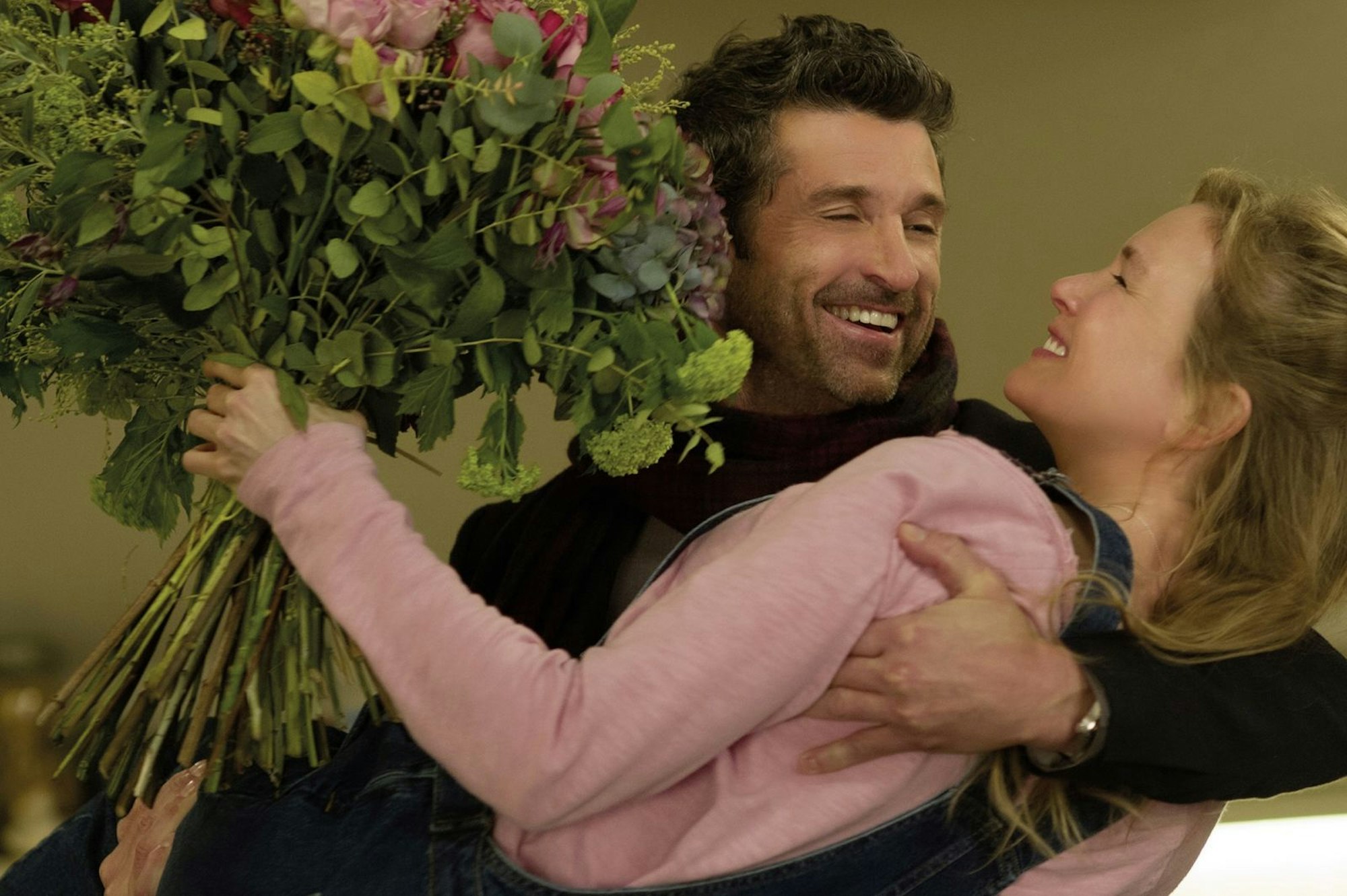 Als Liebhaber und Frauenschwarm wurde Patrick Dempsey gerne besetzt - so auch in „Bridget Jones' Baby“ (2016). (Bild: Studiocanal GmbH / Giles Keyte)