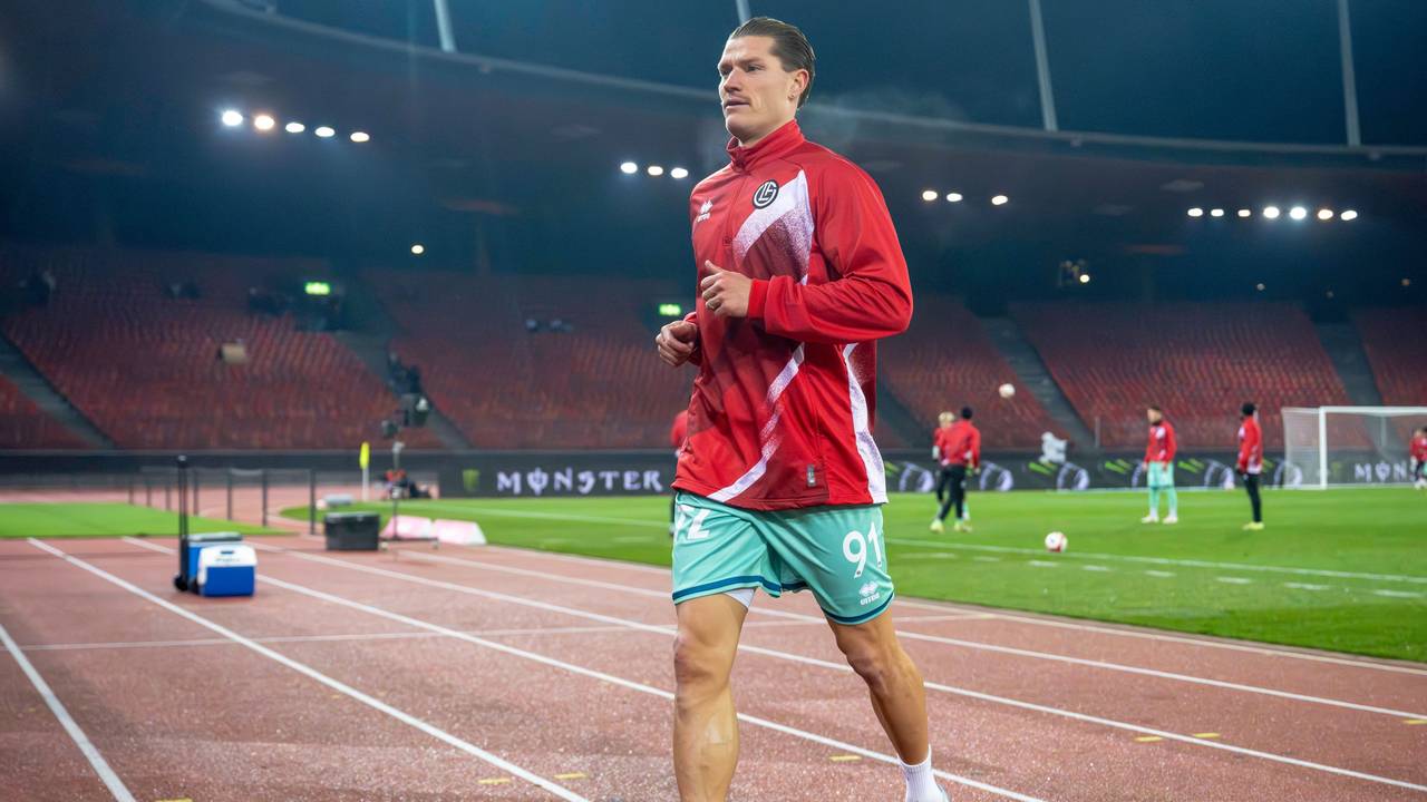 Kevin Behrens im Stadion des FC Zürich.