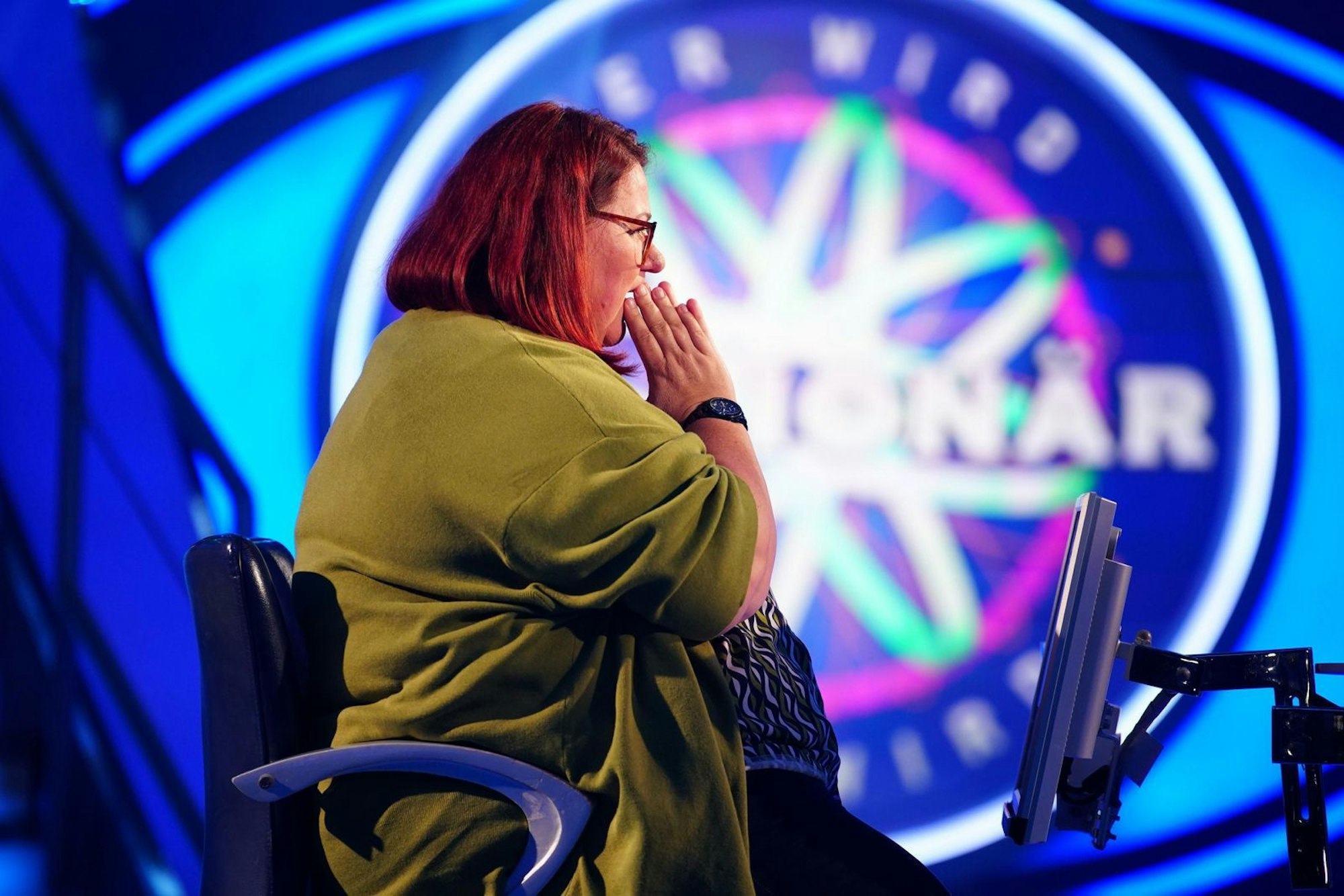 Sie schaffte es bis zur Halbe-Million-Frage, ging dann aber mit 125.000 Euro: Claudia Koch. (Bild: RTL / Stefan Gregorowius)