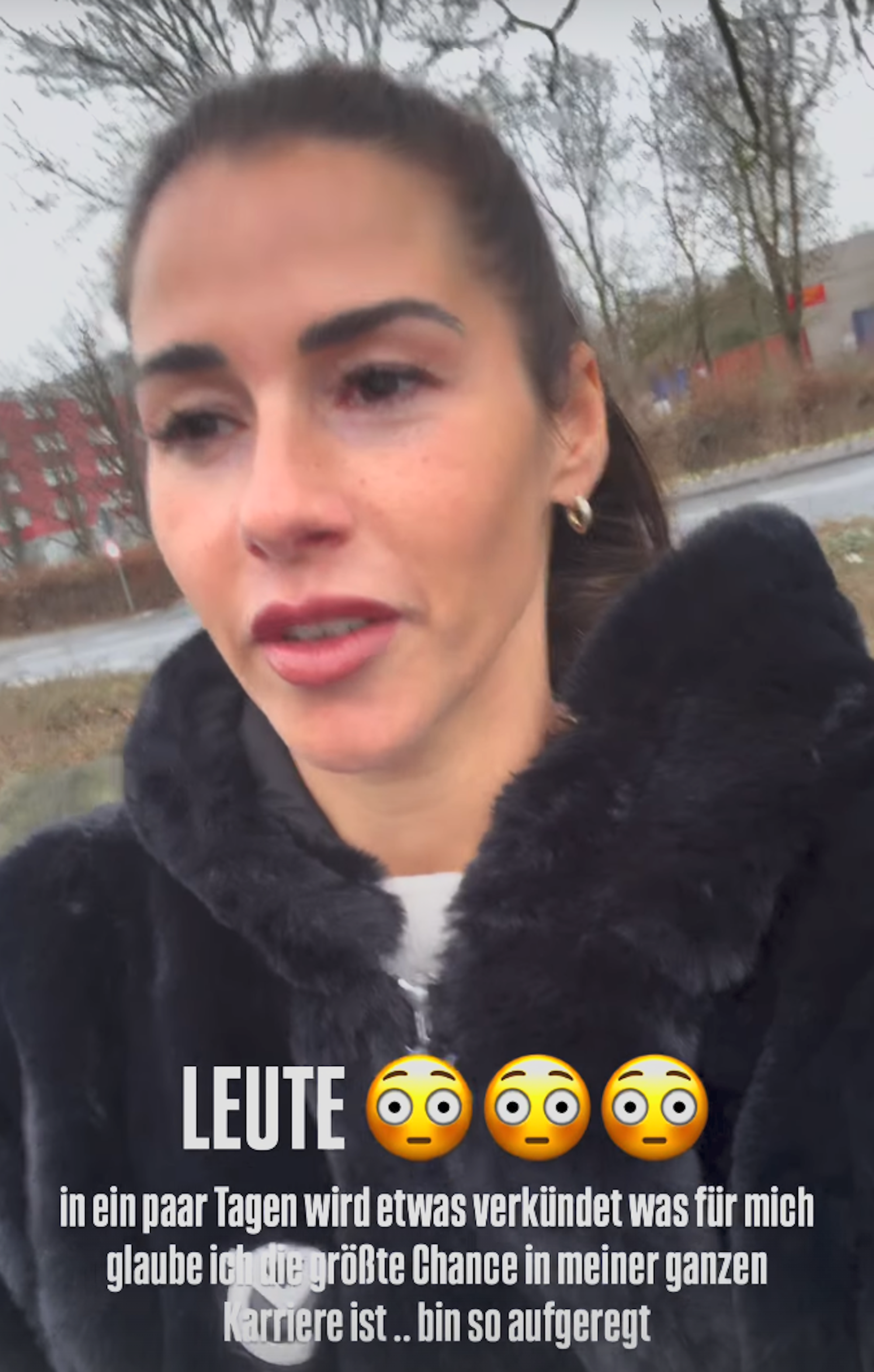 Mit dieser Story sorgt Sarah Engels für Wirbel.