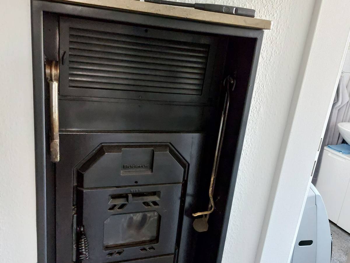 Ein eingebauter Ofen
