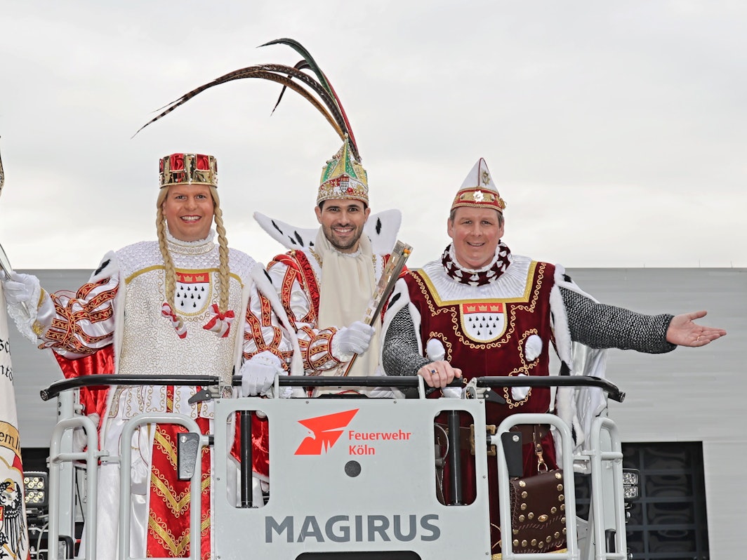 Das Kölner Dreigestirn.