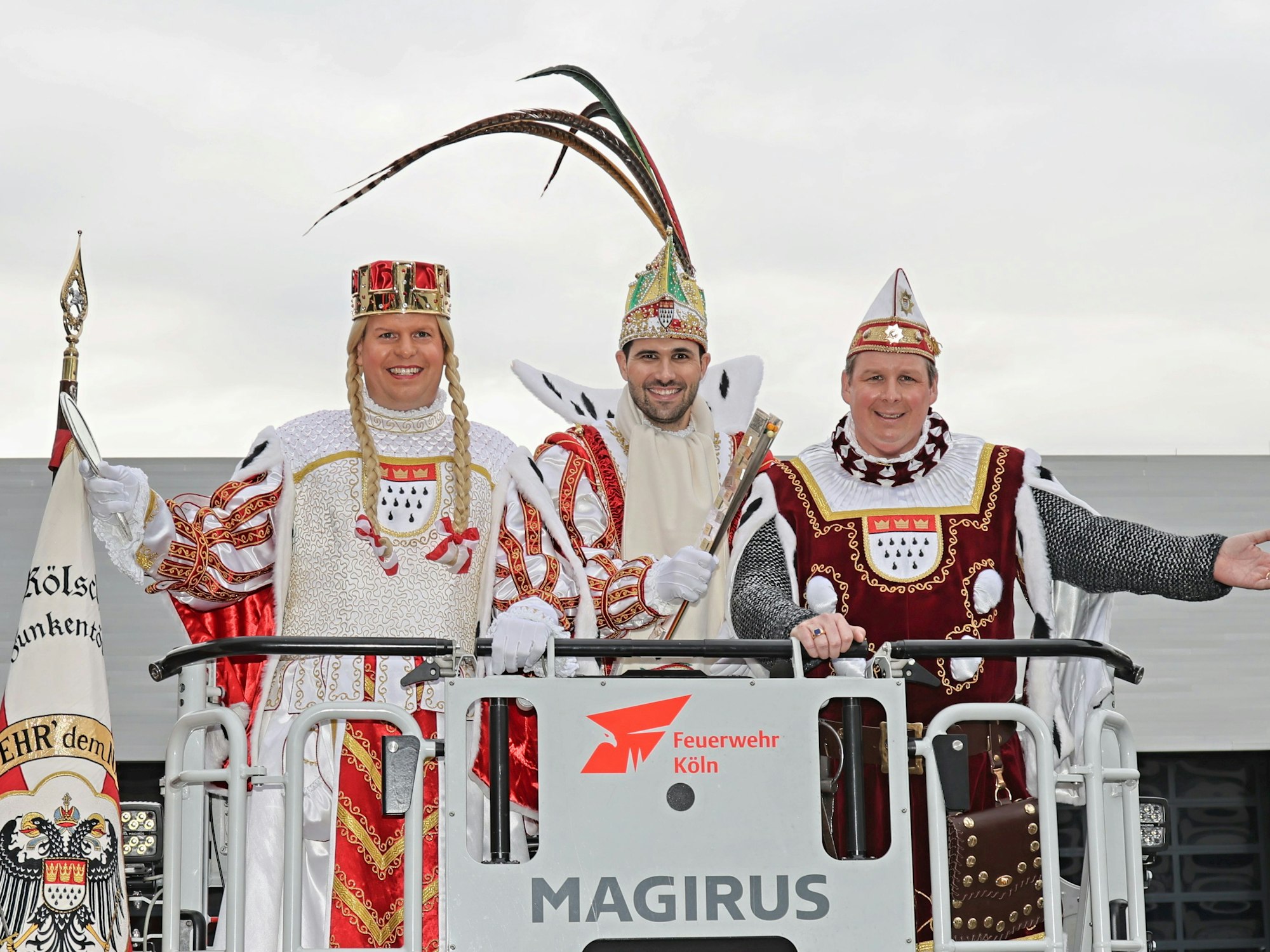 Das Kölner Dreigestirn.