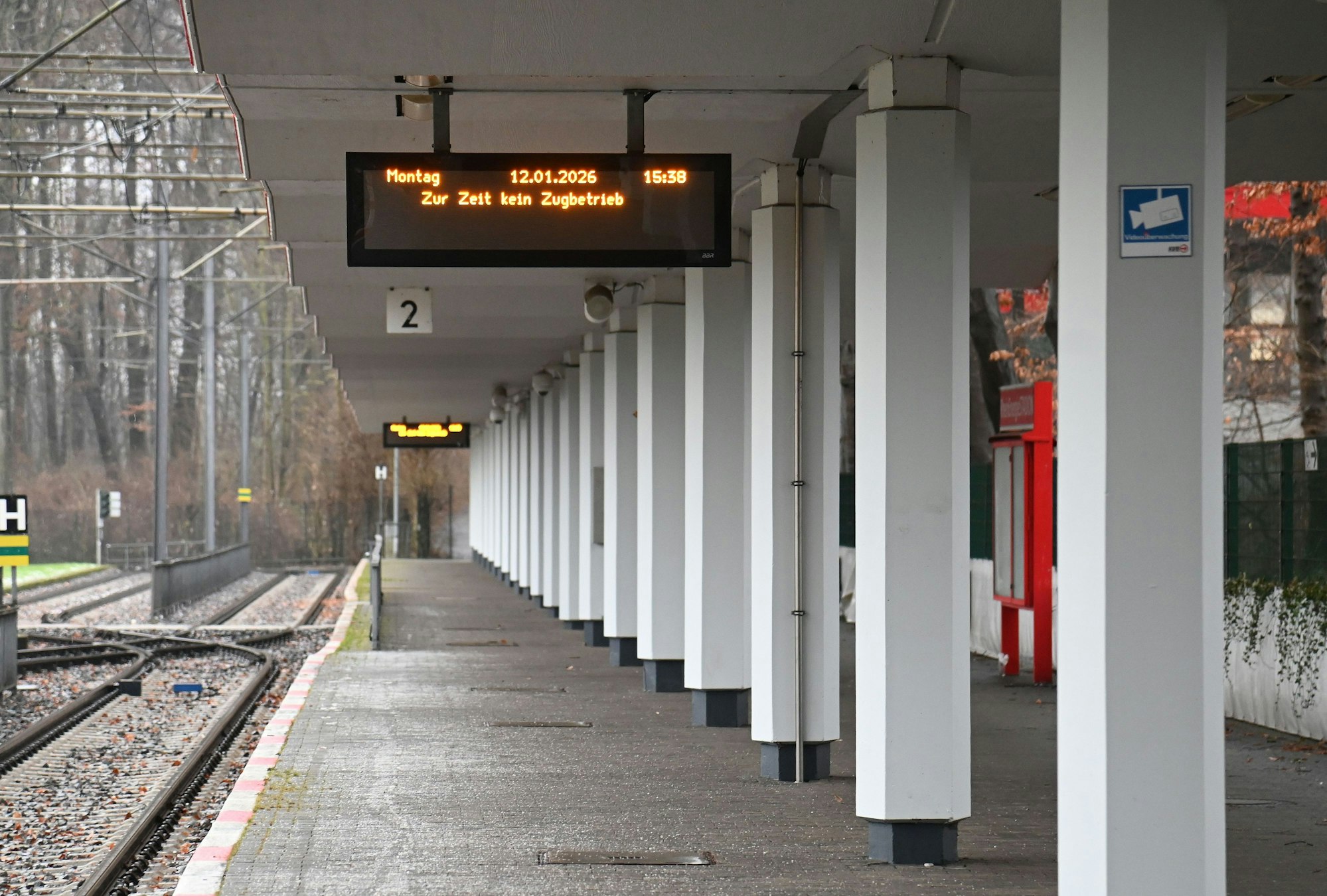 Die Sonderhaltestelle am Stadion in Köln-Müngersdorf soll aufwendig umgebaut werden.