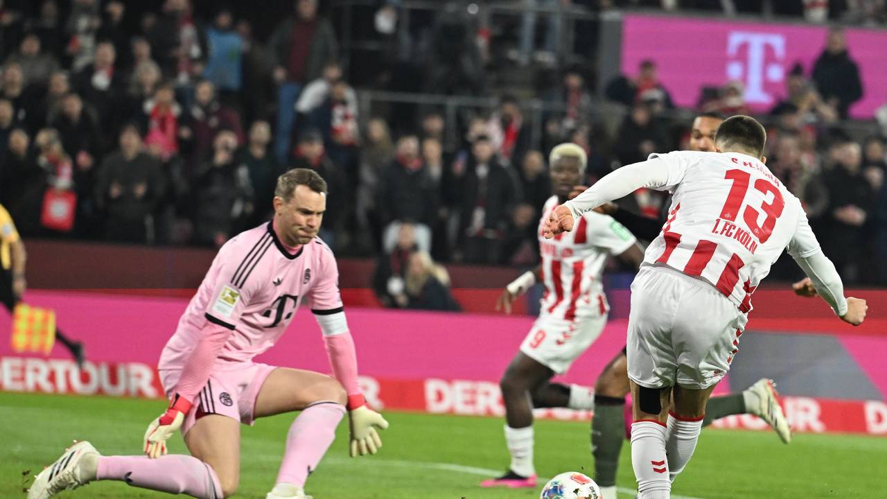 Said El Mala (1. FC Köln) scheiterte am 14. Januar 2026 gegen Bayern-Keeper Manuel Neuer.