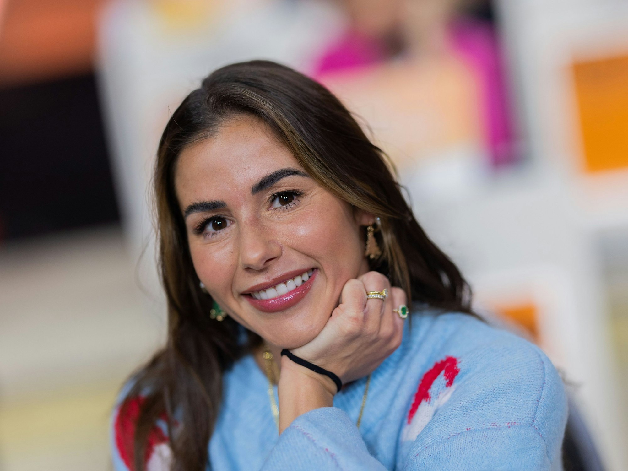 Sarah Engels, Sängerin, nimmt am RTL-Spendenmarathon 2024 teil.