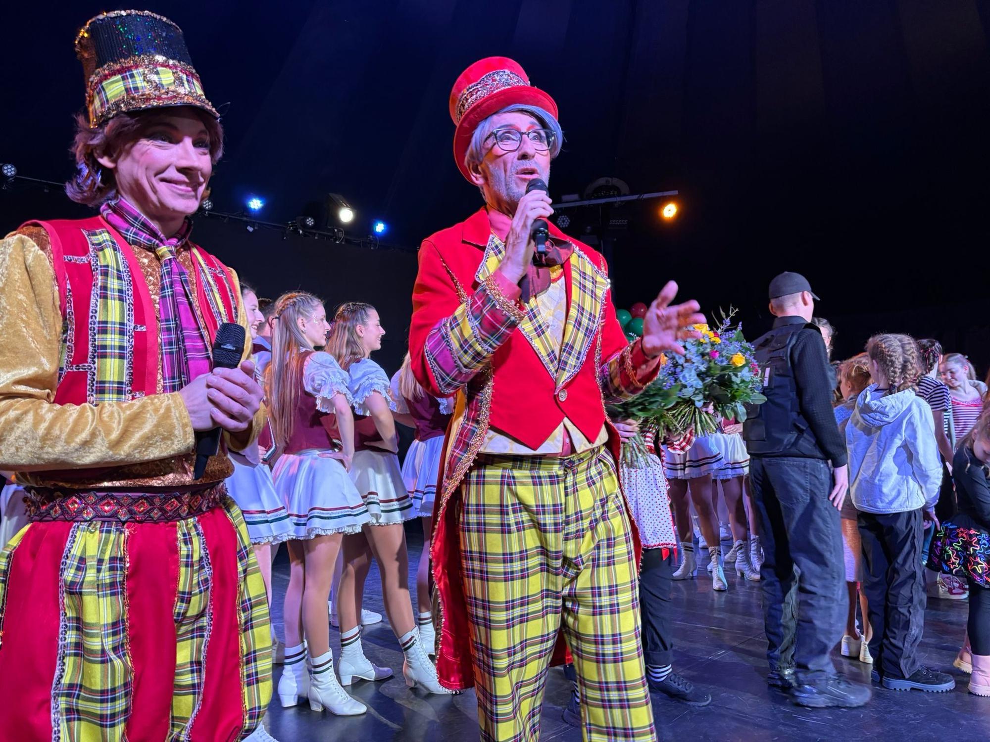 Arne Hoffmann und Ralf Borgartz bei der Moderation.