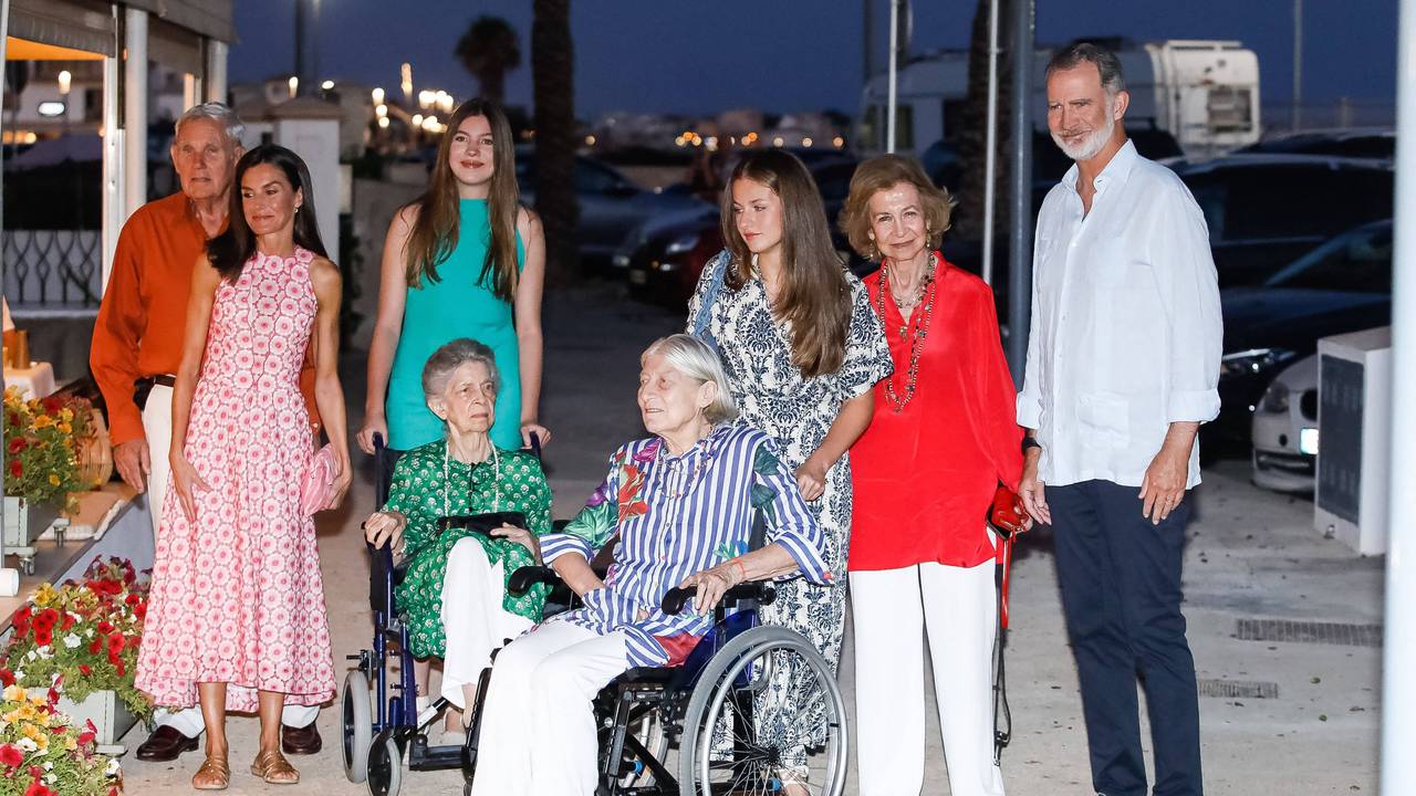 Spanische Königsfamilie.