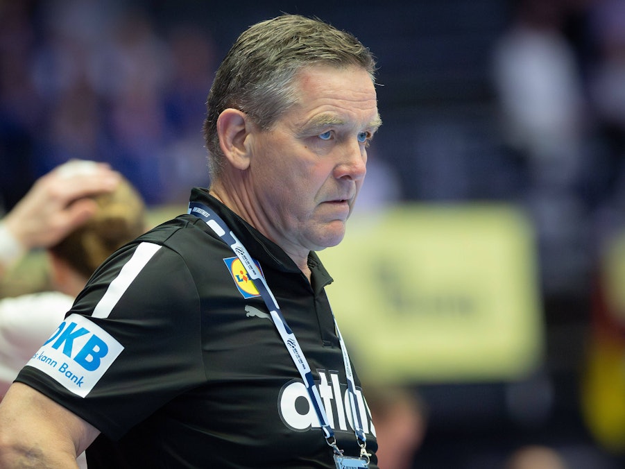 Alfred Gislason, ein Trainer bei einem Sportevent