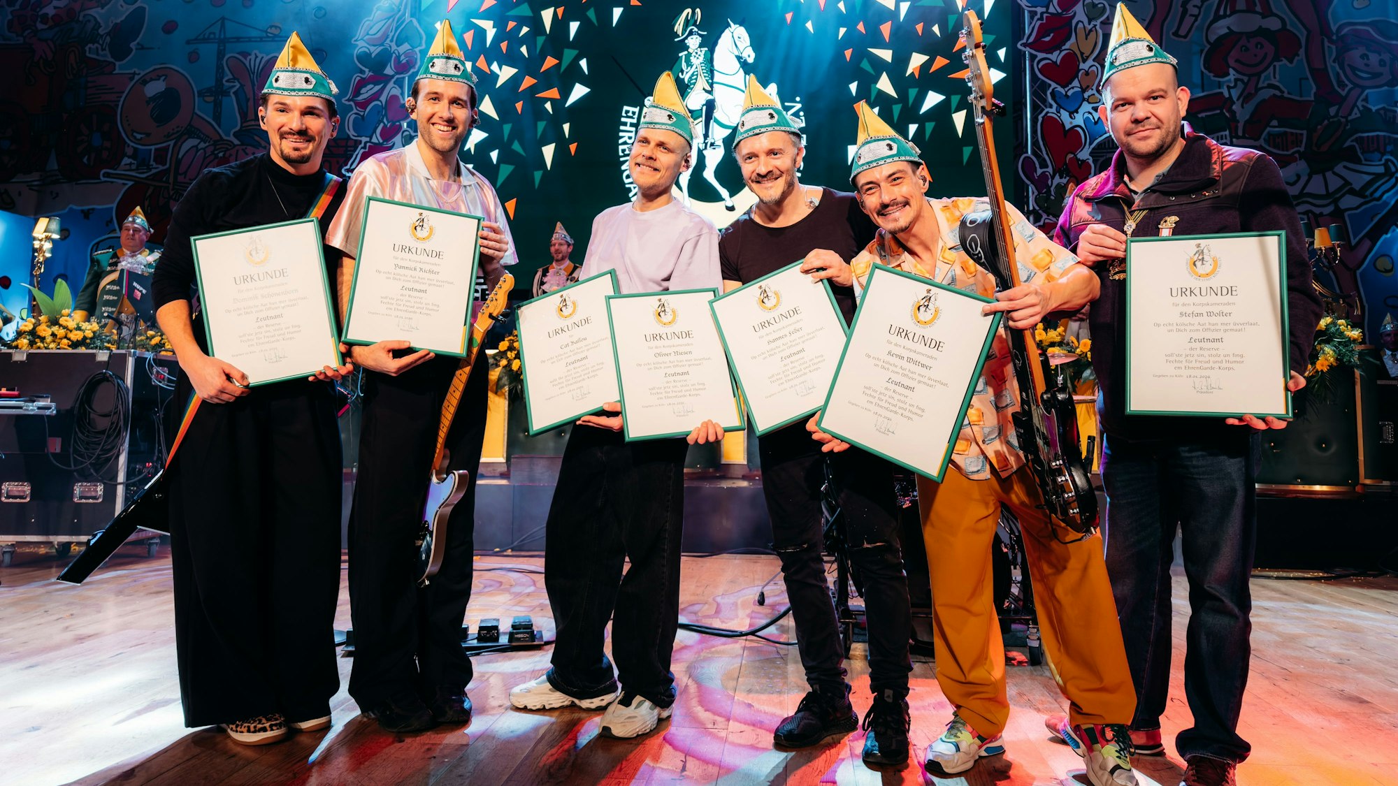 Cat Ballou nach der Ehrung im Sartory.