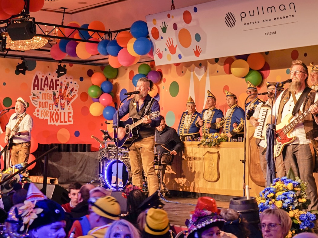 Die Rumtreiber beim Auftritt im Pullman.