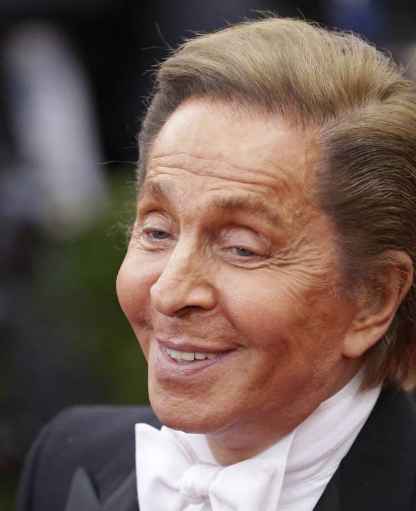 Der Designer Valentino Clemente Ludovico Garavani, international bekannt als Valentino, ist tot. Hier ist er 2014 in New York zu sehen.