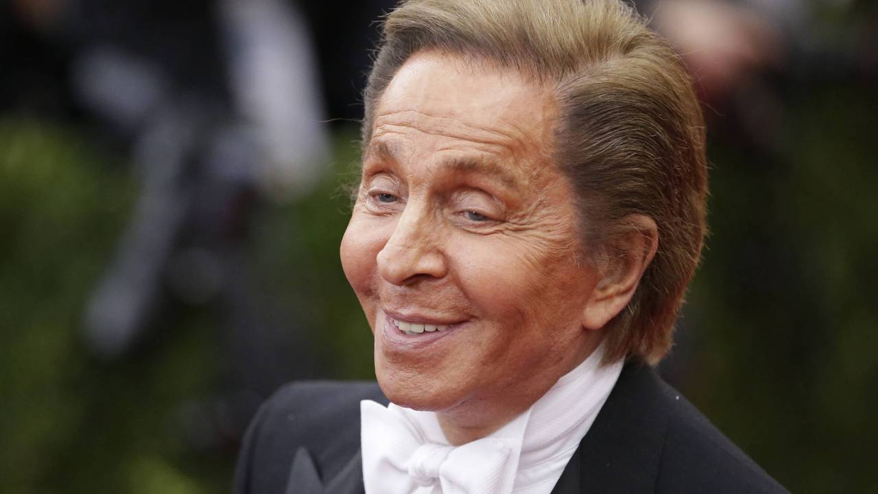 Der Designer Valentino Clemente Ludovico Garavani, international bekannt als Valentino, ist tot. Hier ist er 2014 in New York zu sehen.
