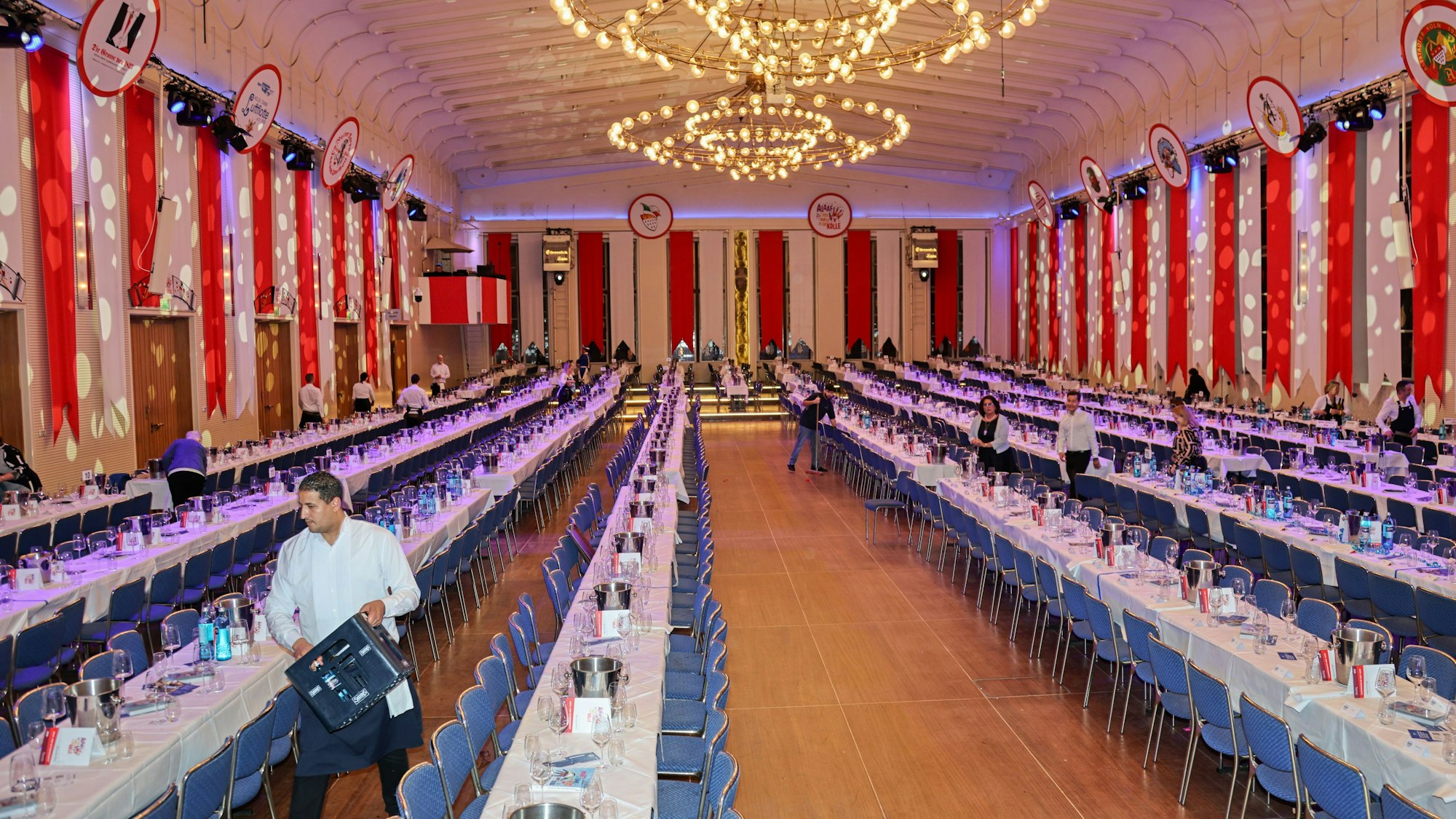 Blick in den Gürzenich-Saal.