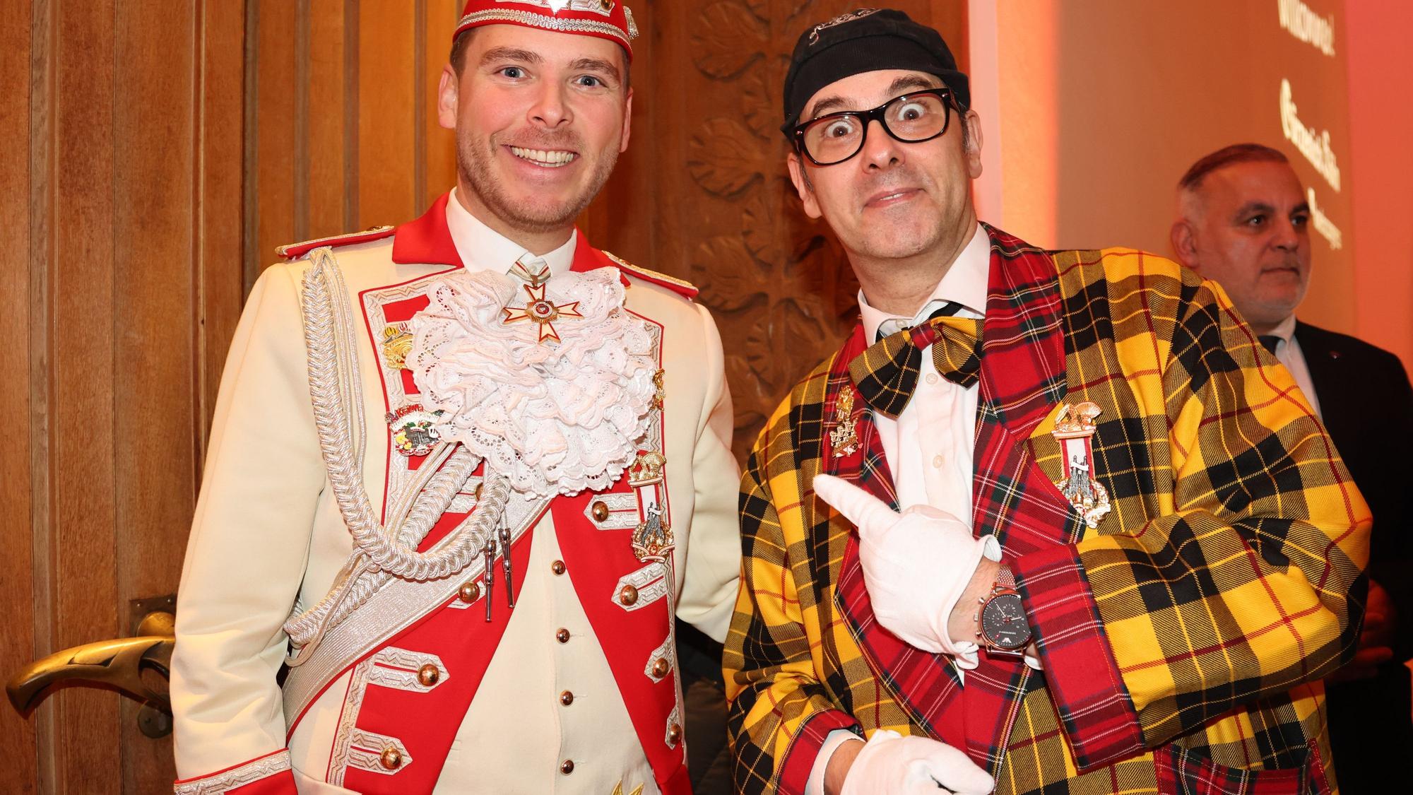 Dennis Hille zusammen mit Marc Metzger im Gürzenich.