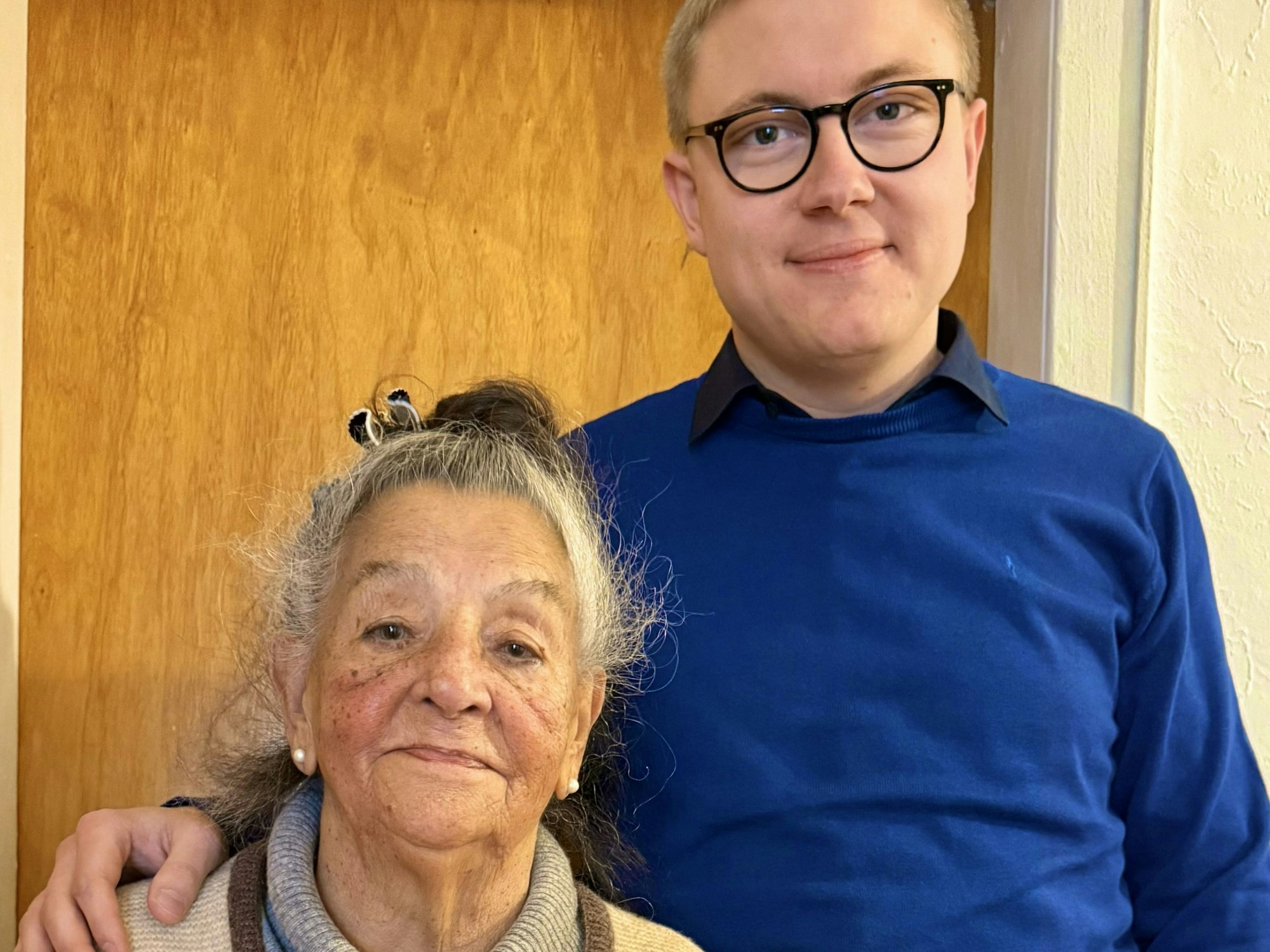 Agnes Bamberger und Louis Pawellek: Im Laufe der Gespräche entstand zwischen ihnen eine enge Freundschaft.