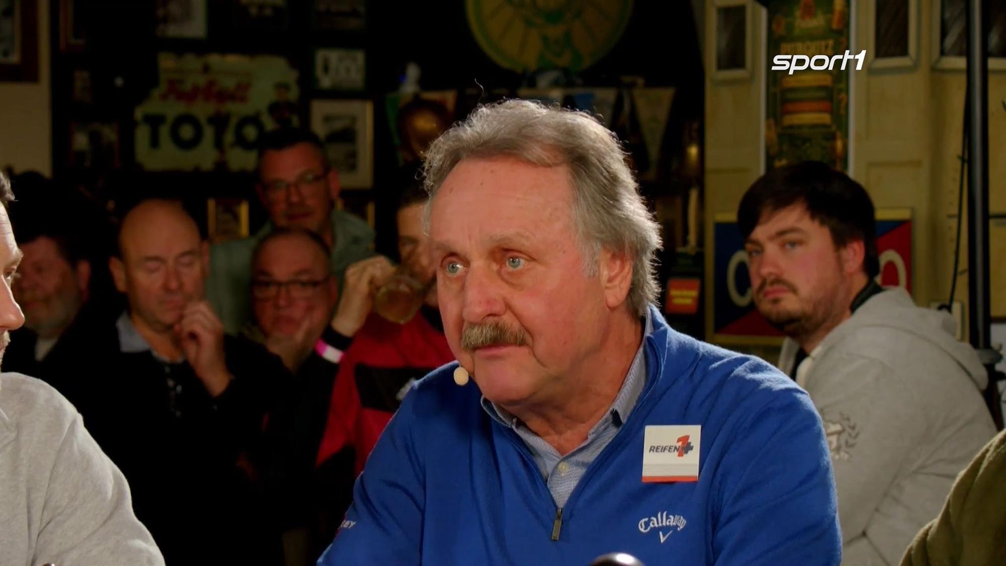 Peter Neururer sitzt im Sport1-Fantalk.