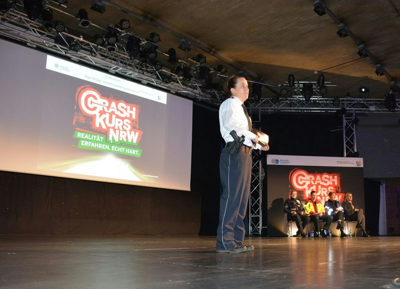 Crash Kurs NRW in Ratingen verdeutlicht die Folgen von Unfällen.