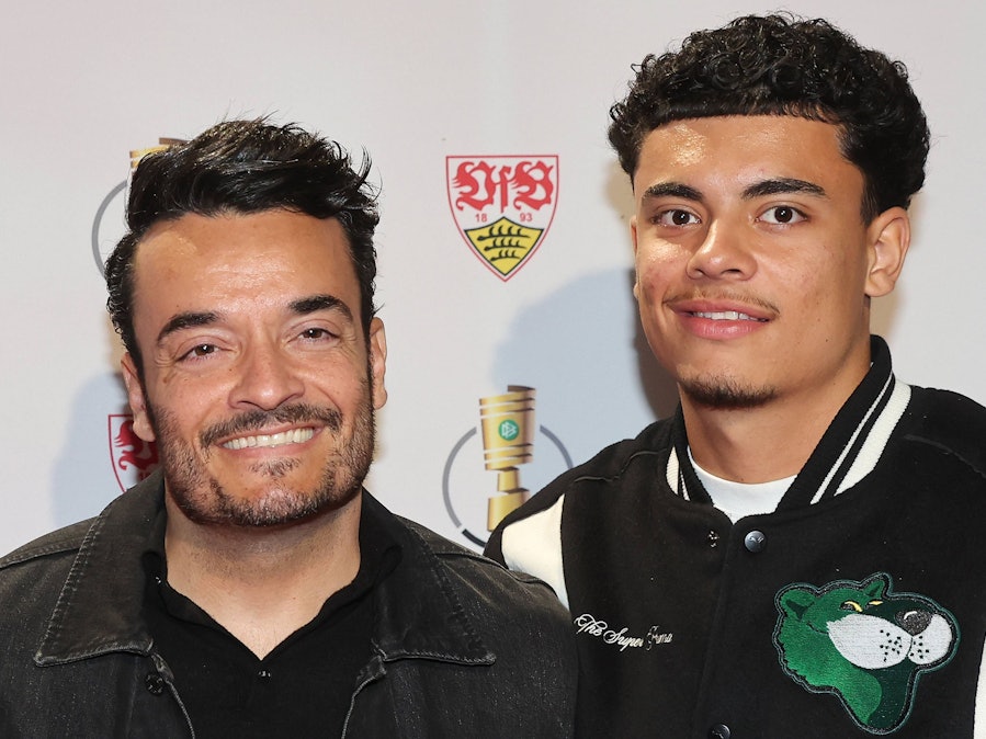 Giovanni Zarrella mit seinem Sohn Gabriel Zarrella