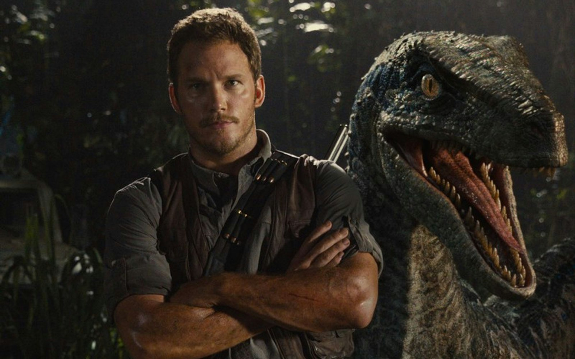 Spielt neben den Raptoren die Hauptrolle in „Jurassic World“: Chris Pratt. (Bild: Universal Pictures 2015)