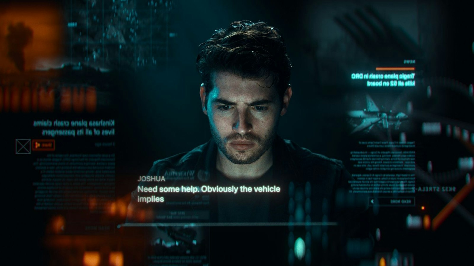 In der Thrillerserie „The Kollective“ begibt sich Joshua (Gregg Sulkin) auf die Suche nach der Wahrheit. (Bild: ZDF und © Submarine)