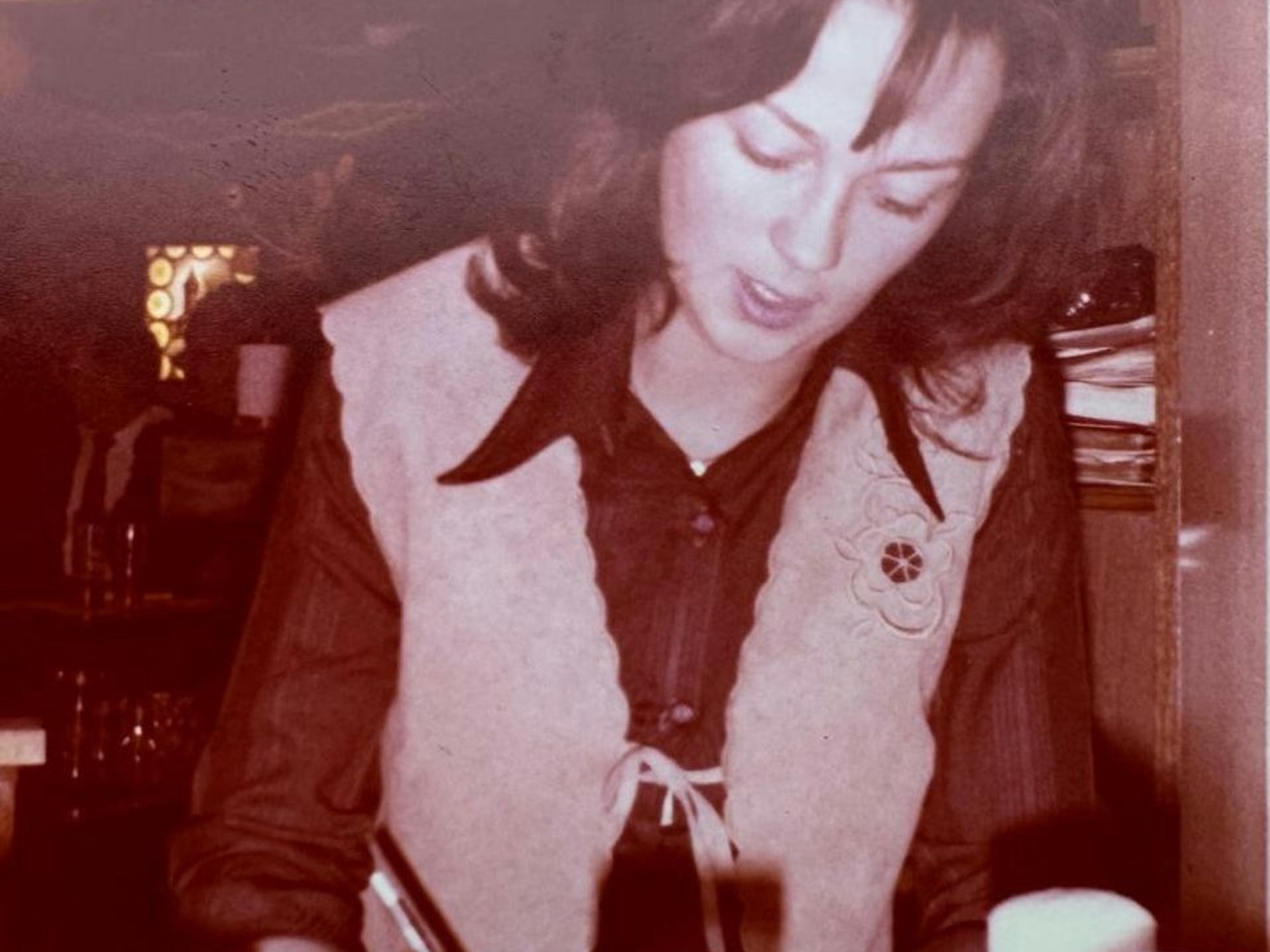 „Schill-Eck“-Wirtin zur Anfangszeit