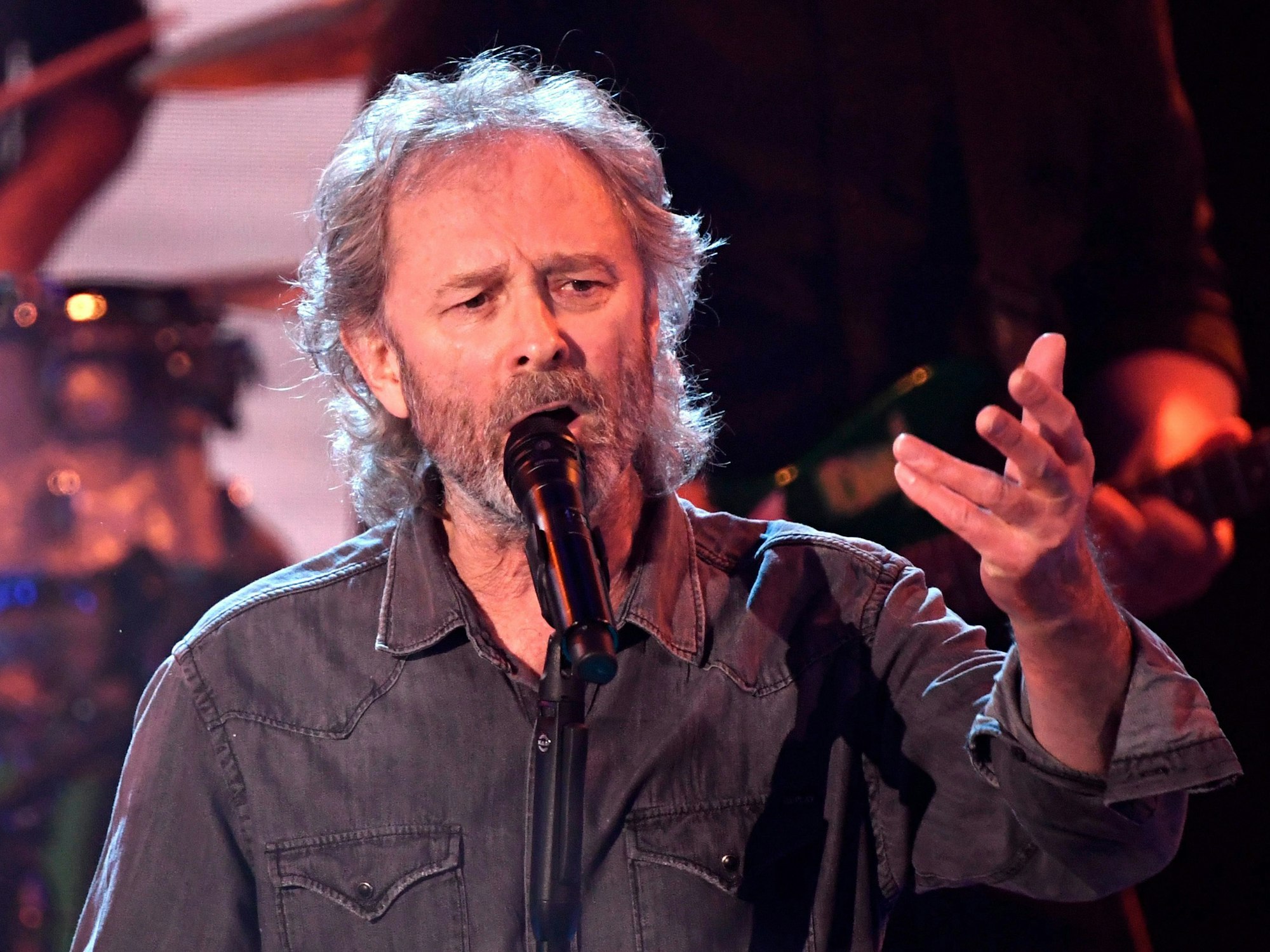 Wolfgang Petry bei einem Auftritt im Dezember 2019