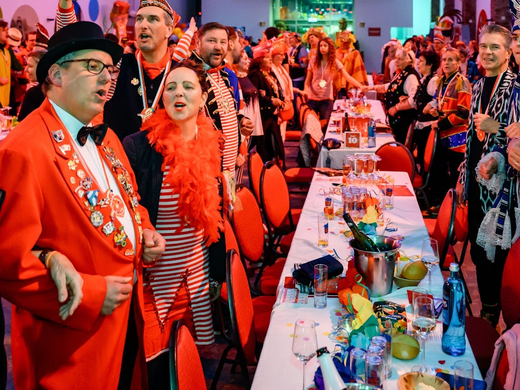 Kostümsitzung der Caritas Köln.