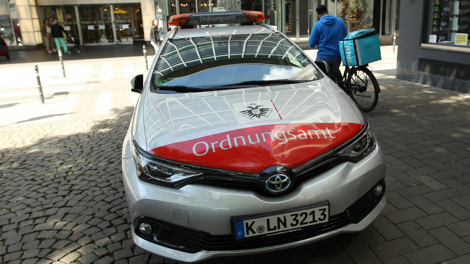 Ein Auto des Ordnungsamts in Köln (Symbolfoto)