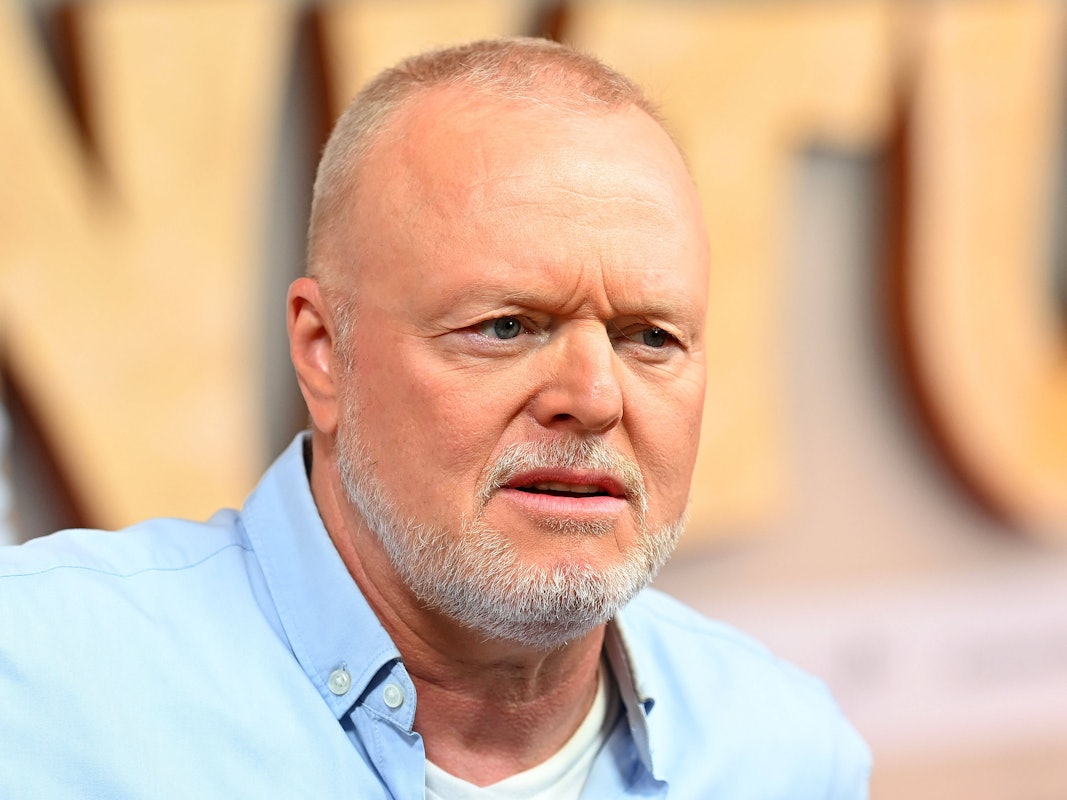 Stefan Raab, Mann mit kurzem Bart und blauen Augen