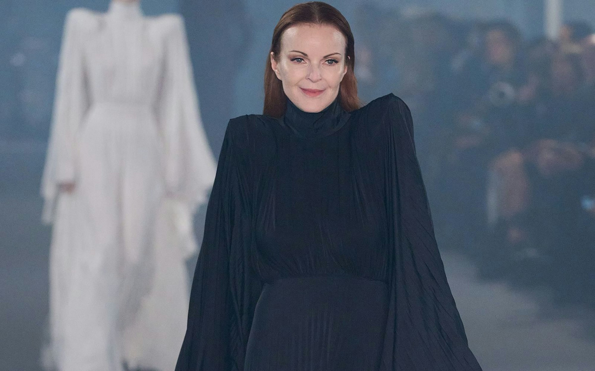 2024 überraschte Marcia Cross mit einem Auftritt als Model auf der Pariser Fashion Week (Bild). (Bild: Francois Durand/Getty Images)