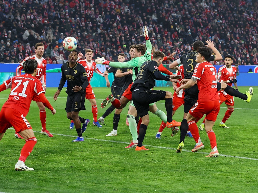 Augsburg trifft gegen die Bayern.