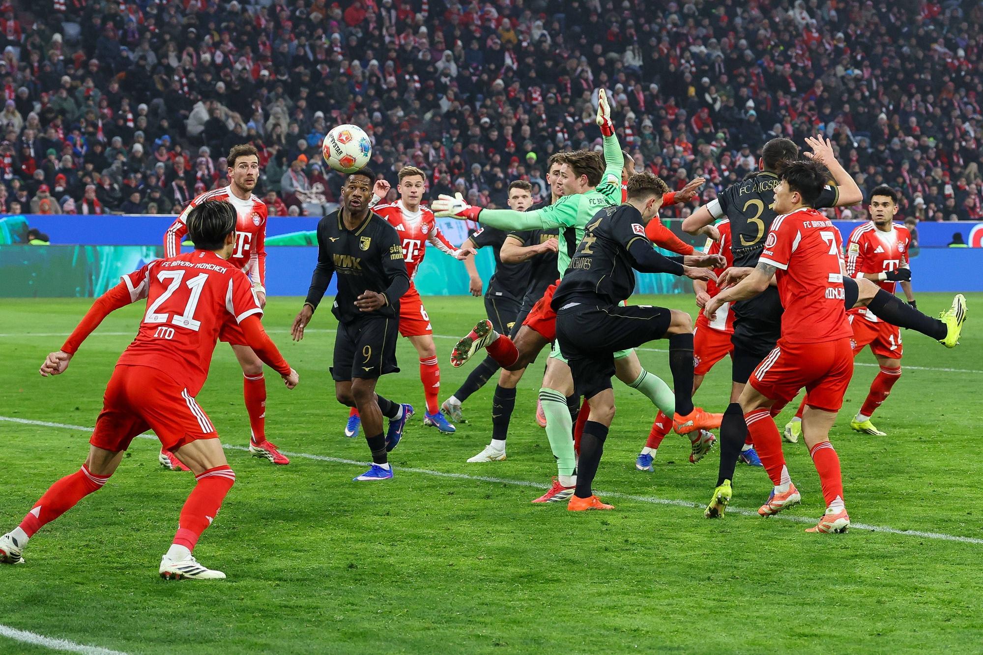 Augsburg trifft gegen die Bayern.