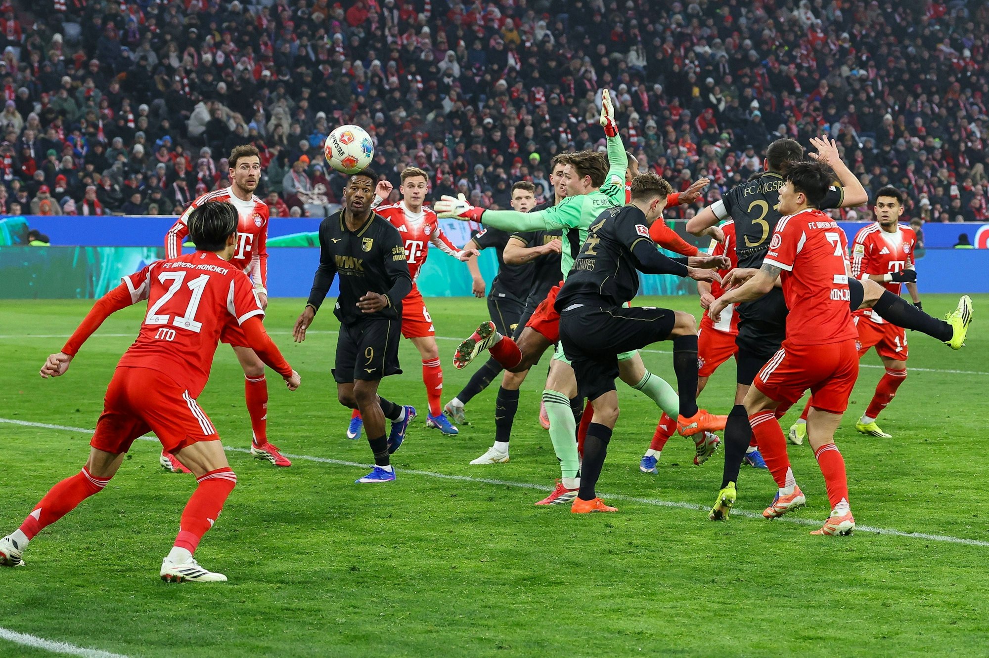 Augsburg trifft gegen die Bayern.