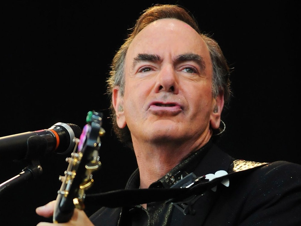 Sehr wahrscheinlich, dass Neil Diamond hier „Sweet Caroline“ singt, seinen größten Ohrwurm. Am 24. Januar wird der US-Musiker 85 Jahre alt. (Bild: 2008 Getty Images/Jim Dyson)