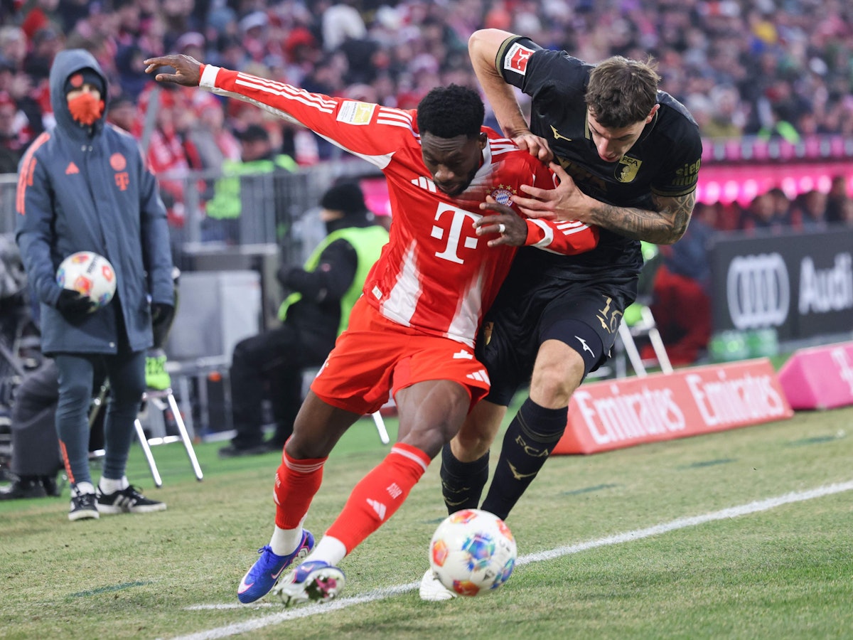 Alphonso Davies gegen Cedric Zesiger.