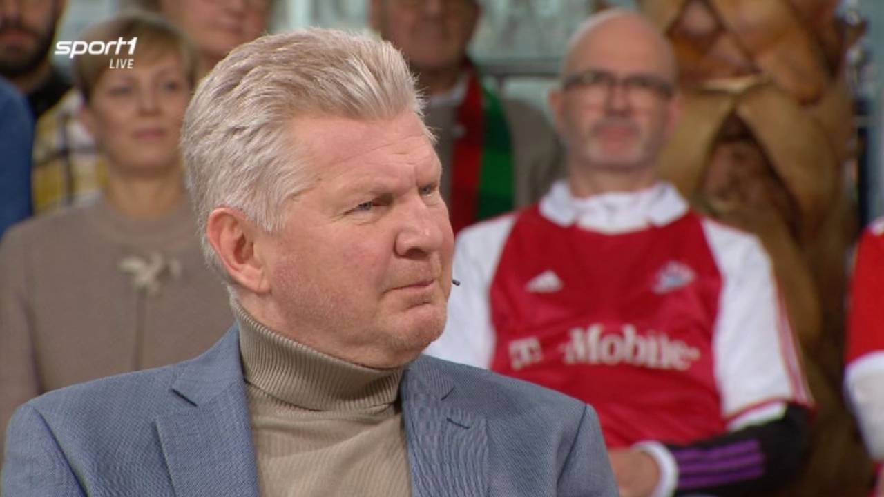Stefan Effenberg spricht am 25. Januar 2026 im Sport1-Doppelpass über die Bundesliga.