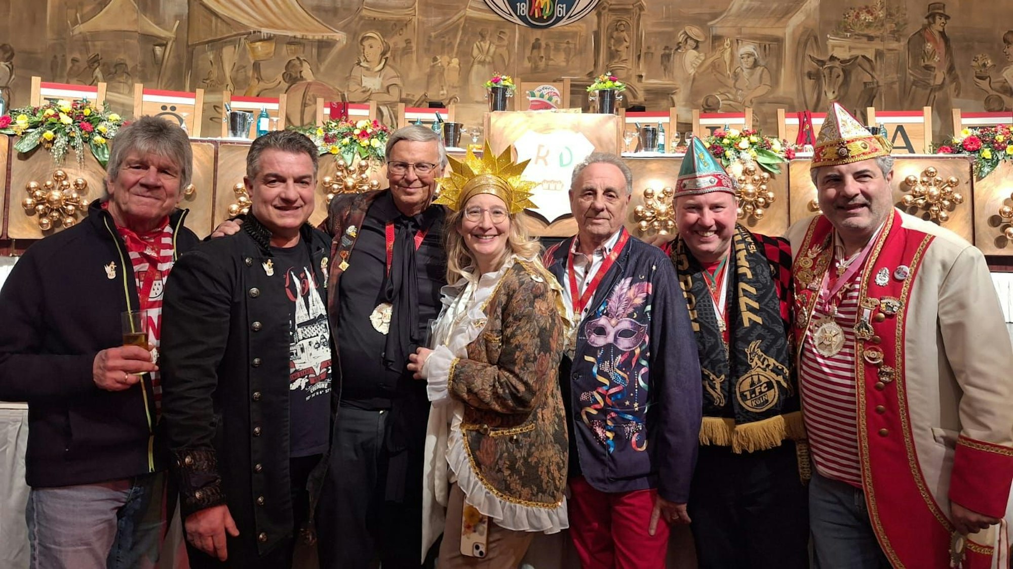 Prominente Gäste bei der RMD-Sitzung.