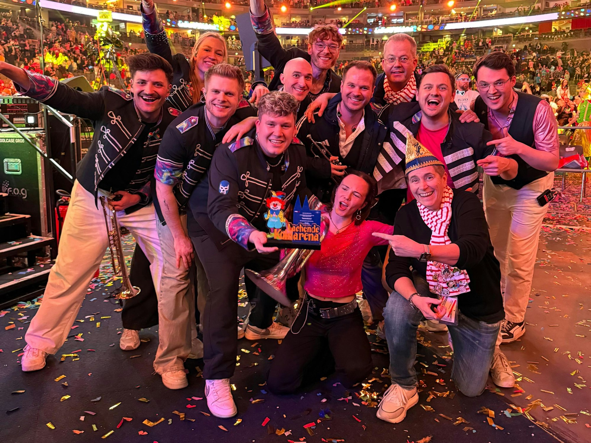 Druckluft mit Auszeichnung von der Lachenden Kölnarena.