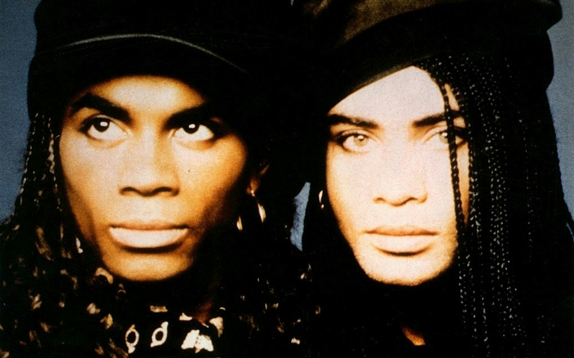 Sie sangen keinen Ton, verkauften aber trotzdem elf Millionen Alben, bevor der Betrug aufflog: Milli Vanilli. (Bild: teleschau / Archiv)