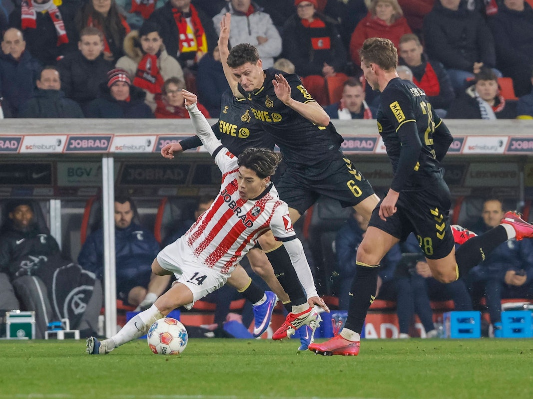 Eric Martel im Duell mit Yuito Suzuki.