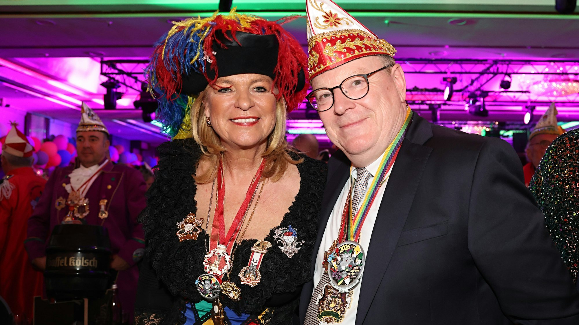 Torsten Burmester zusammen mit Uschi Brauckmann.